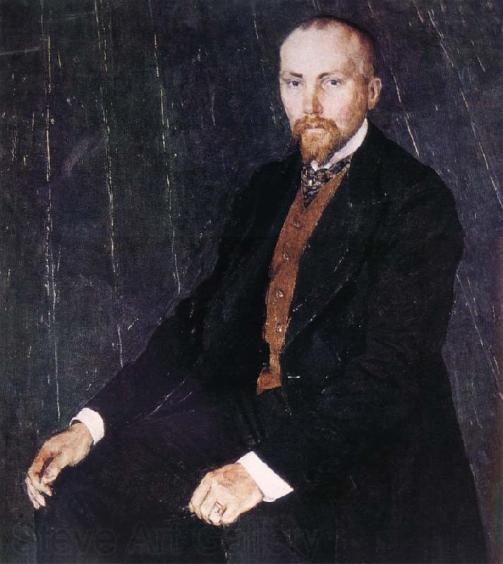 Alexander Yakovlevich GOLOVIN The Portrait of Artist Spain oil painting art